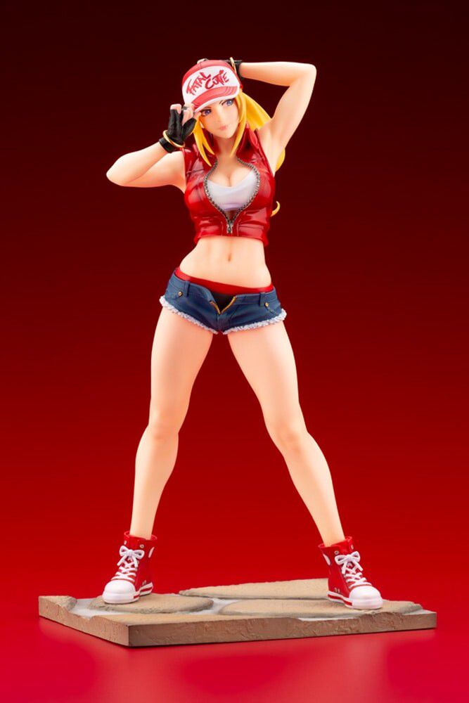 "SNK Heroines" Erotic figure of Terry Bogard's erotic feminized into a busty beautiful girl 12