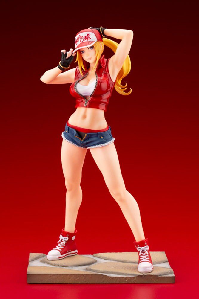 "SNK Heroines" Erotic figure of Terry Bogard's erotic feminized into a busty beautiful girl 3