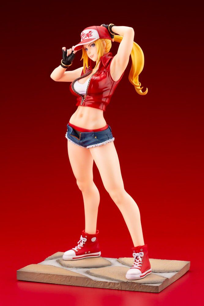 "SNK Heroines" Erotic figure of Terry Bogard's erotic feminized into a busty beautiful girl 4