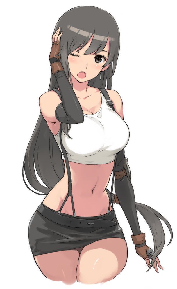 [Second] The cute secondary erotic image of Tifa Chan of erotic ff7 even wearing clothes [FF] 17