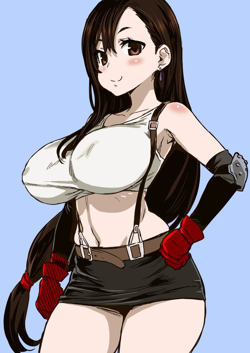 [Second] The cute secondary erotic image of Tifa Chan of erotic ff7 even wearing clothes [FF] 20