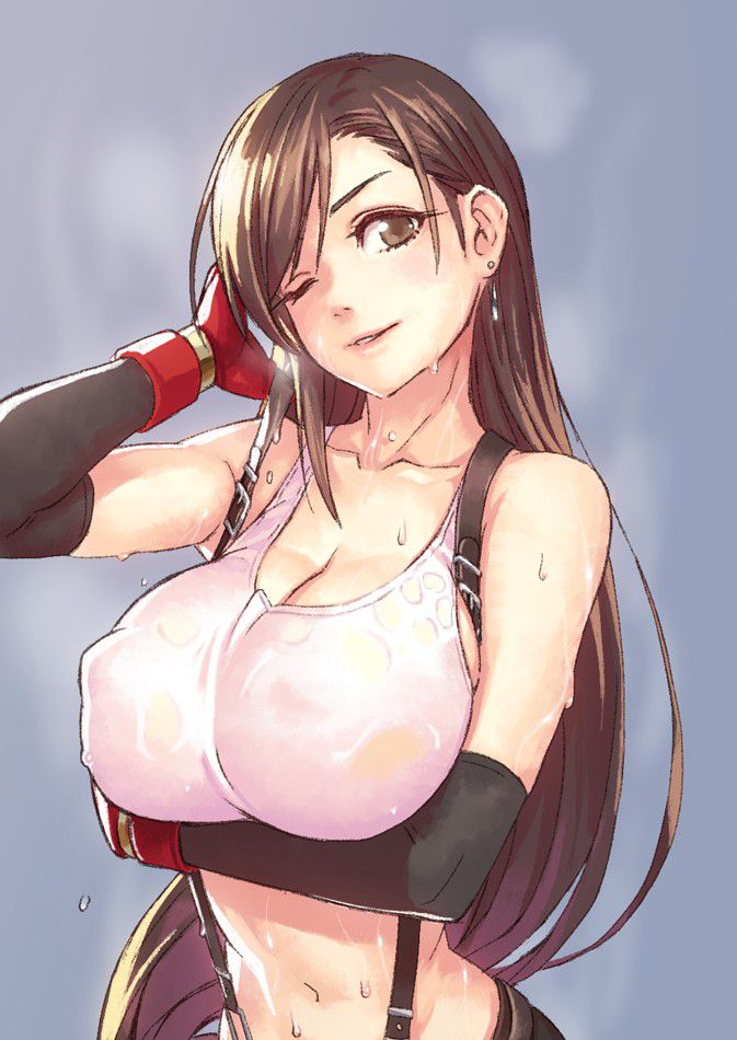 [Second] The cute secondary erotic image of Tifa Chan of erotic ff7 even wearing clothes [FF] 24