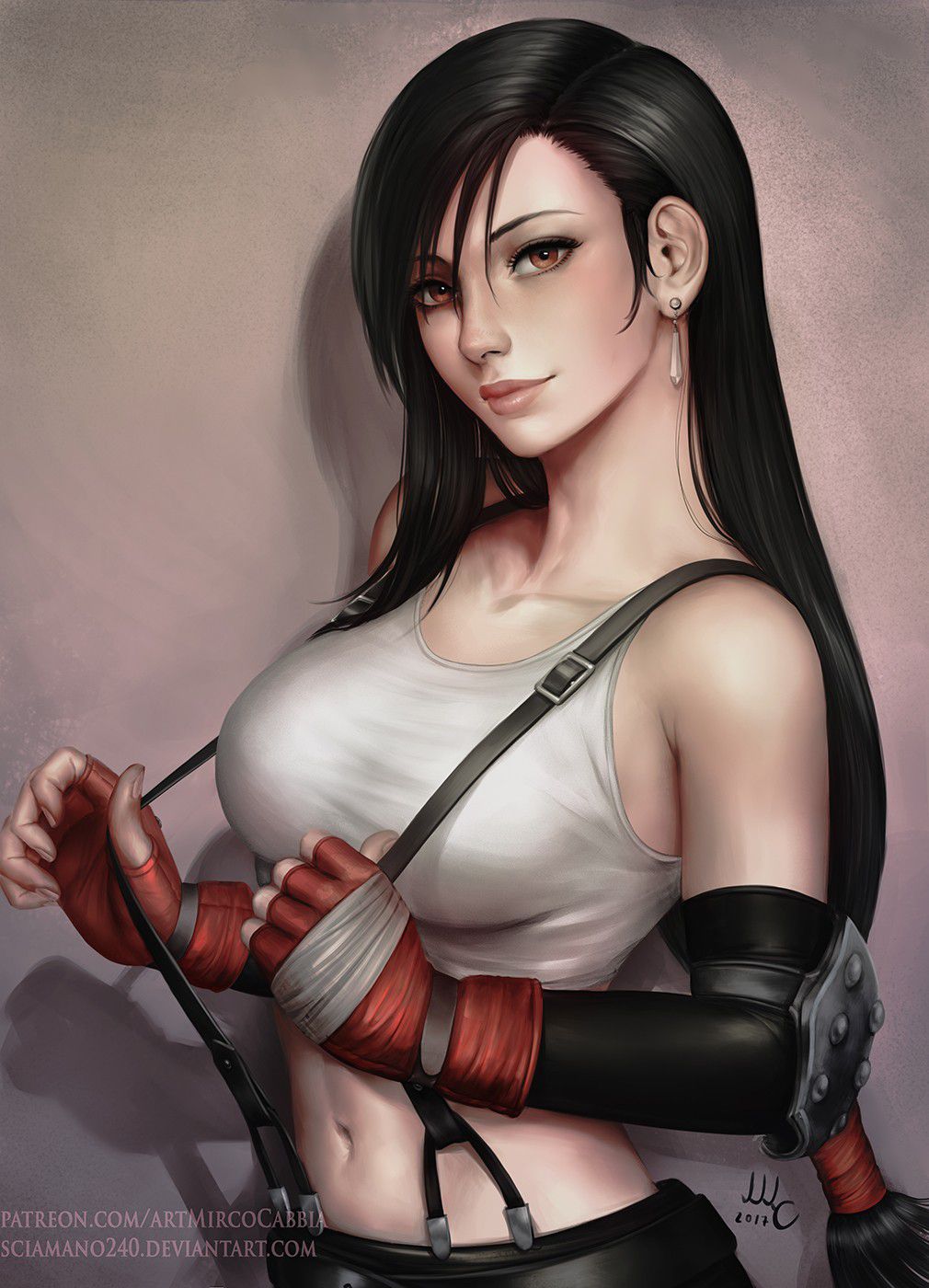 [Second] The cute secondary erotic image of Tifa Chan of erotic ff7 even wearing clothes [FF] 34