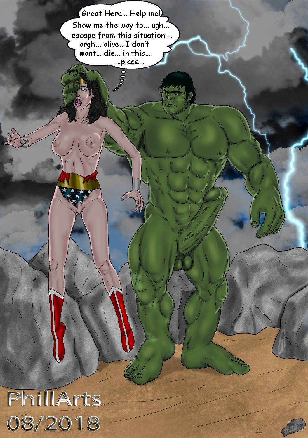 [Phillarts] Helpless Heroines (Marvel vs DC) 11