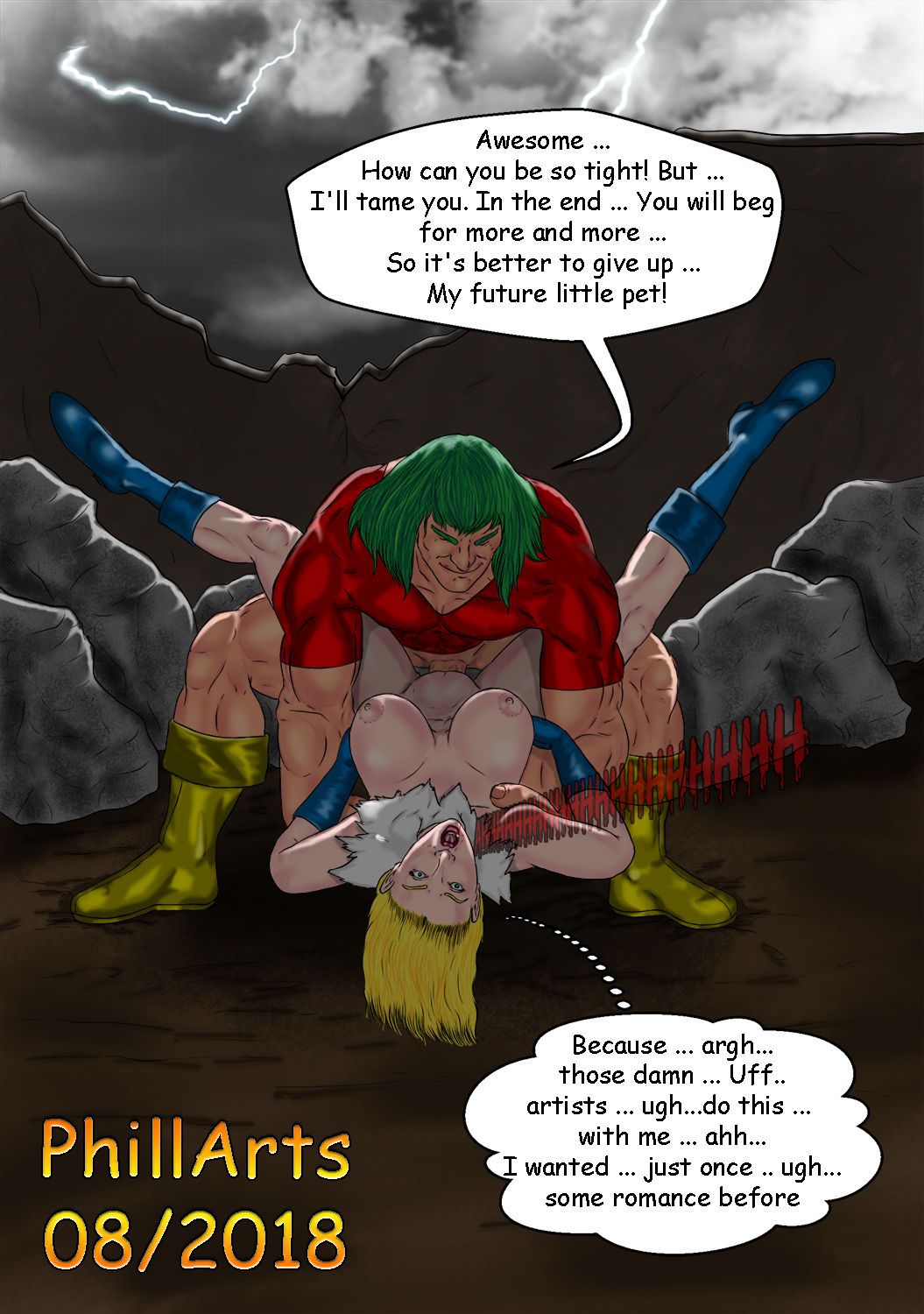 [Phillarts] Helpless Heroines (Marvel vs DC) 6
