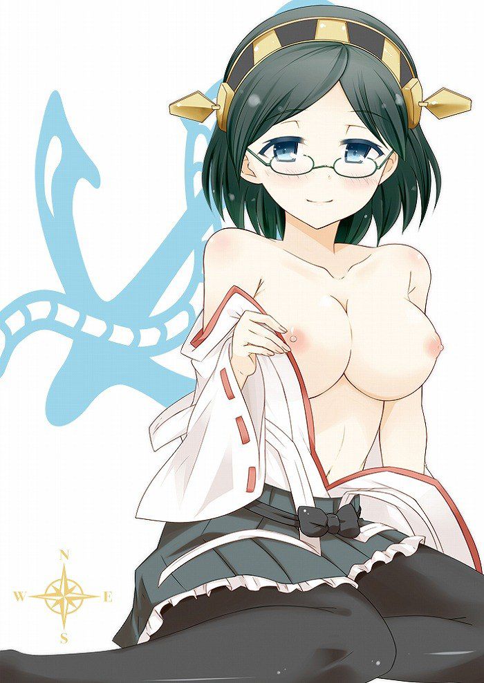 [Kantai collection] too much erotic in the defenseless in Kirishima image summary 3