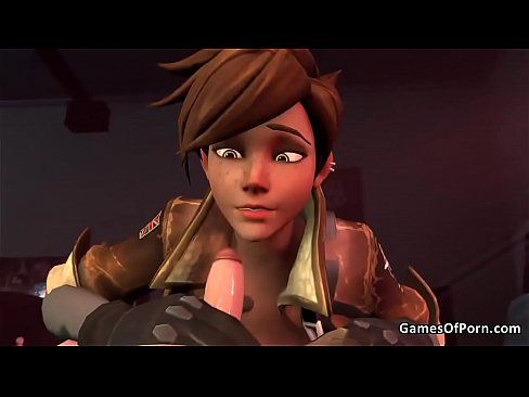 Overwatch Tracer Gets Fucked - 1 min 8 sec 6