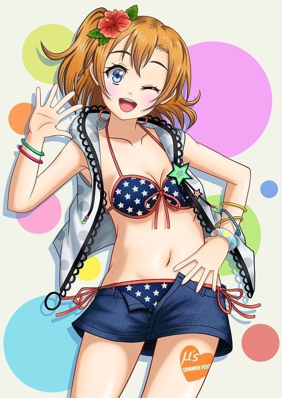 "Love Live 31 Photos" Kosaka Honoka Idol Swimsuit Image Summary 13