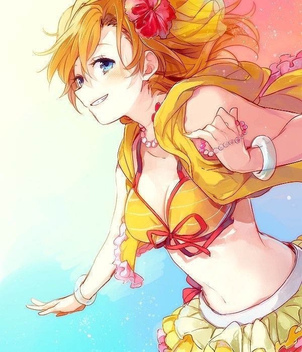 "Love Live 31 Photos" Kosaka Honoka Idol Swimsuit Image Summary 2