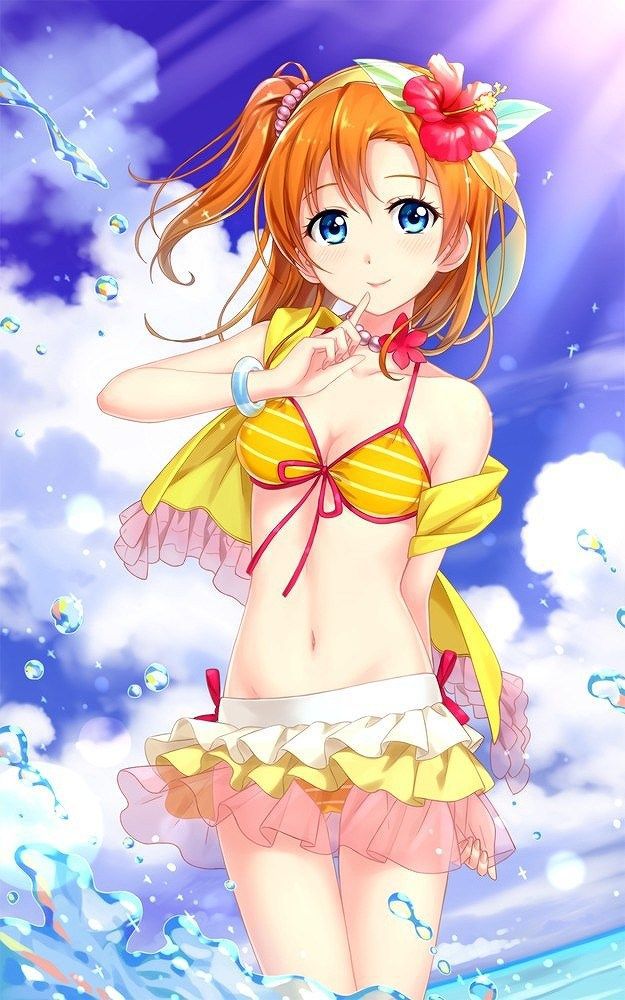 "Love Live 31 Photos" Kosaka Honoka Idol Swimsuit Image Summary 25