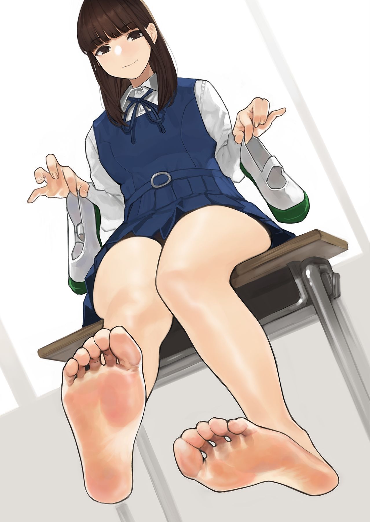 [2nd] Secondary erotic image of a girl has become barefoot part 11 [Barefoot] 18