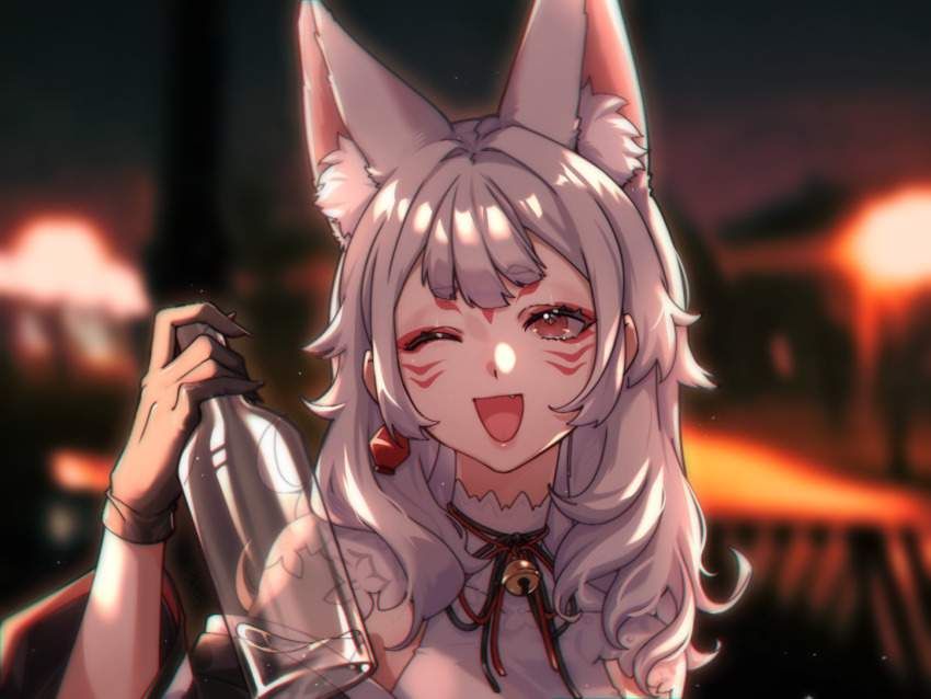 【Alcoholics Reserve】Secondary image of girls drinking alcohol from bottles 23