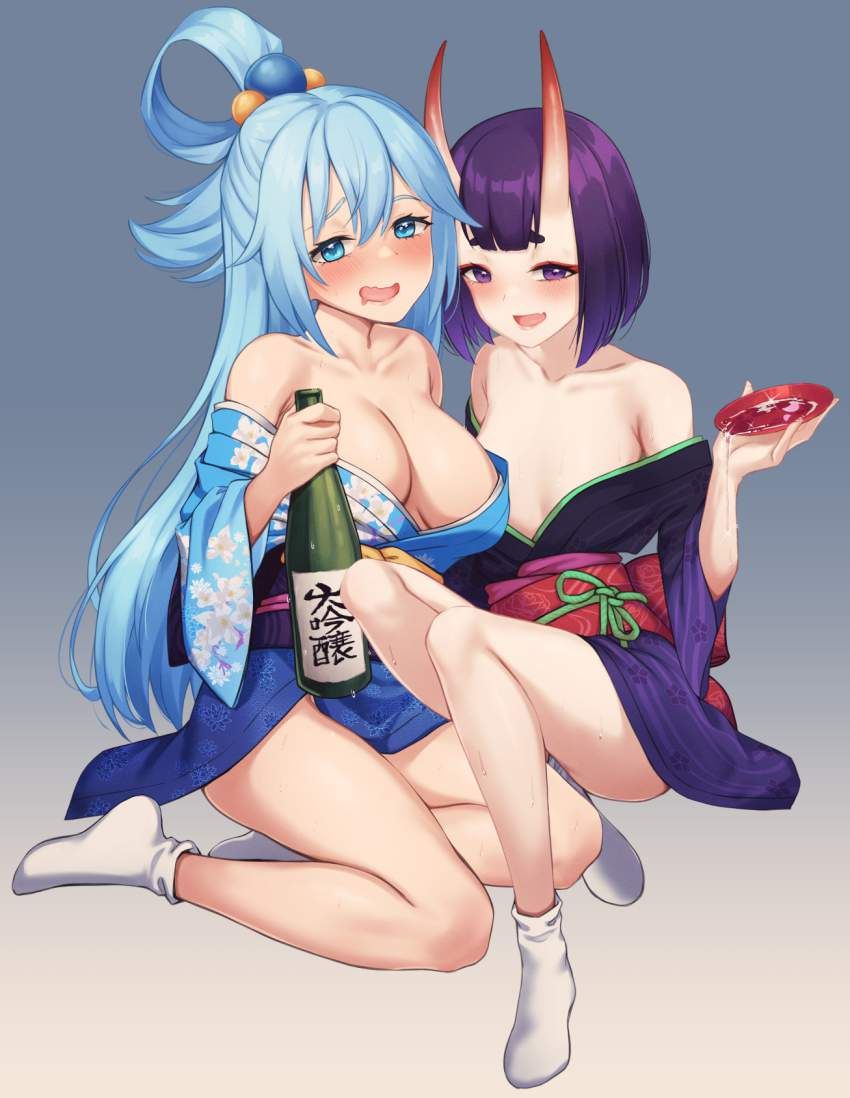 【Alcoholics Reserve】Secondary image of girls drinking alcohol from bottles 28