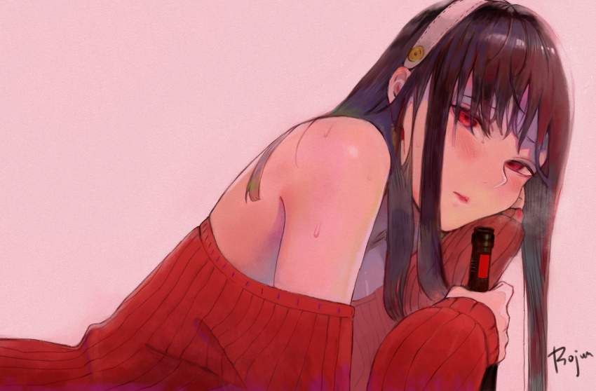 【Alcoholics Reserve】Secondary image of girls drinking alcohol from bottles 36