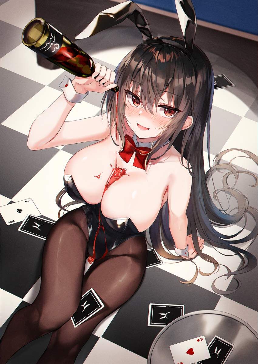 【Alcoholics Reserve】Secondary image of girls drinking alcohol from bottles 5