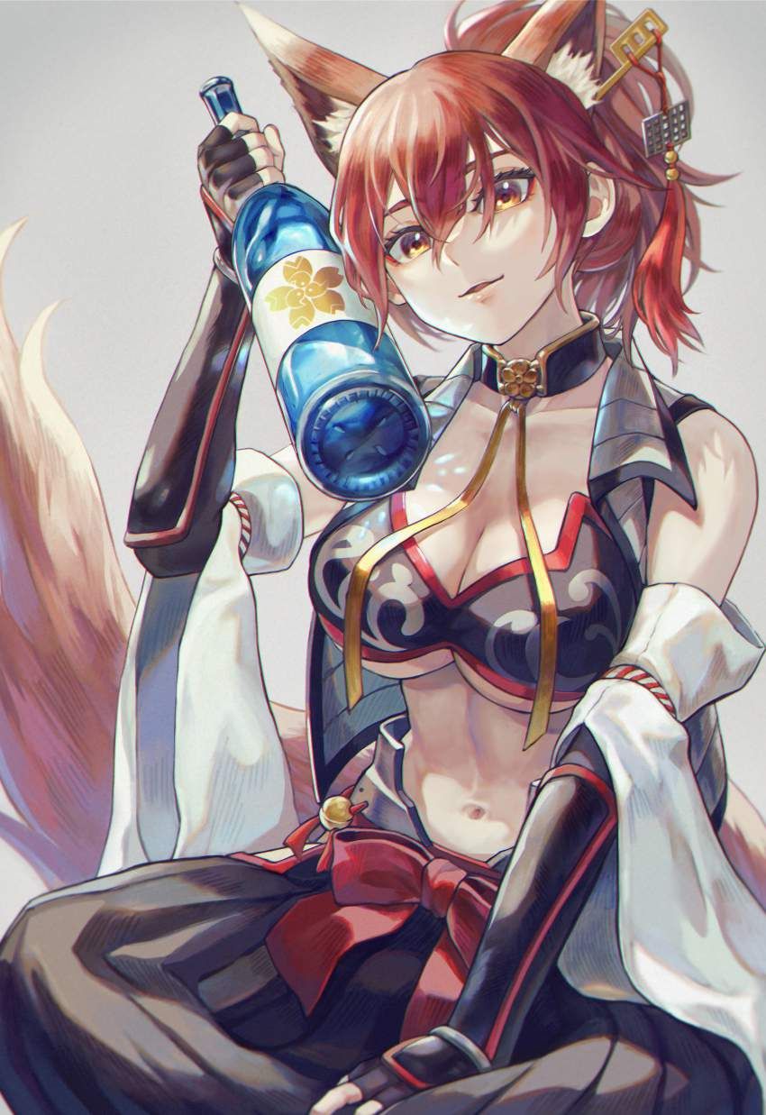 【Alcoholics Reserve】Secondary image of girls drinking alcohol from bottles 6