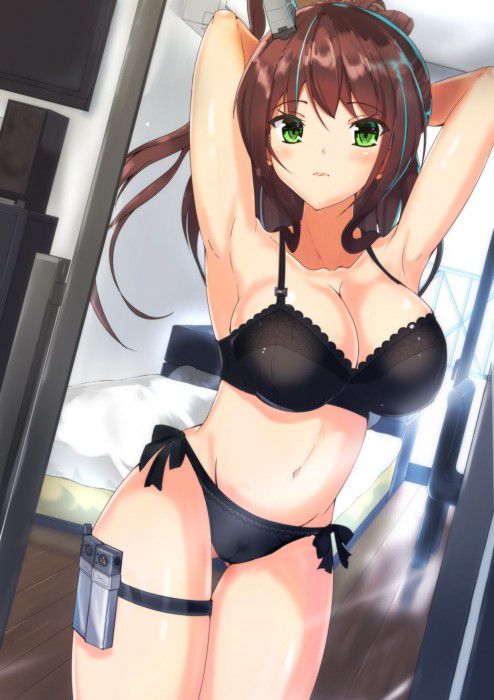 【Erotic Anime Summary】 Beautiful women and beautiful girls wearing black underwear with a strong image of sexy older sisters 【Secondary erotic】 11