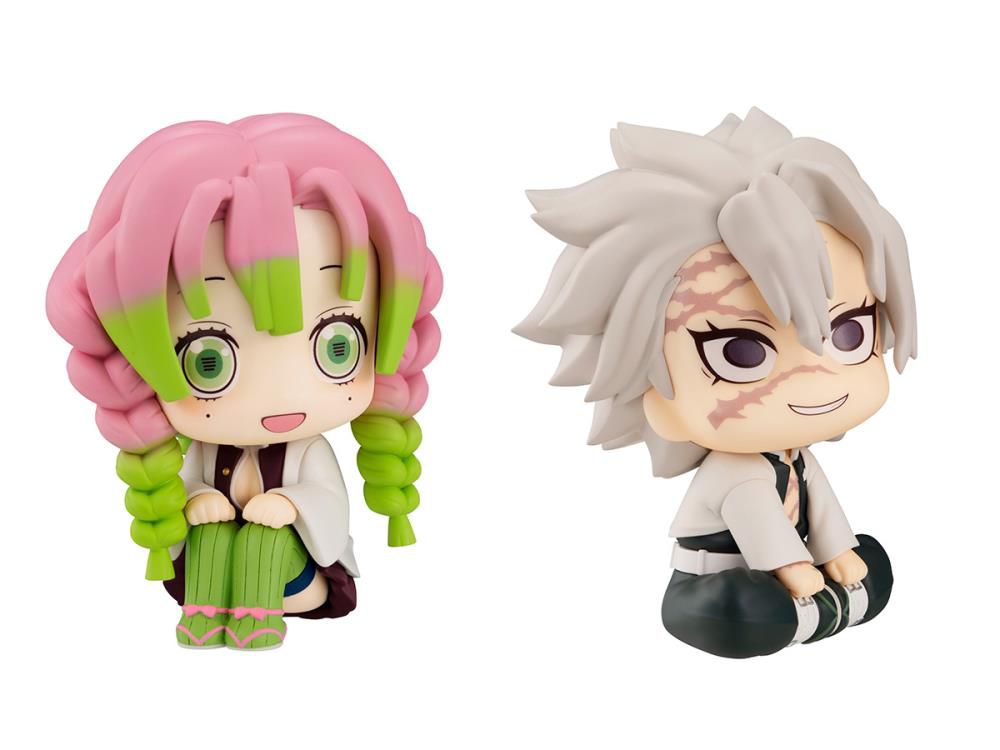 Demon Slayer: Kimetsu no Yaiba Look Up Series Sanemi Shinazugawa & Mitsuri Kanroji Figure Set With Gift [bigbadtoystore.com] Demon Slayer: Kimetsu no Yaiba Look Up Series Sanemi Shinazugawa & Mitsuri Kanroji Figure Set With Gift 2