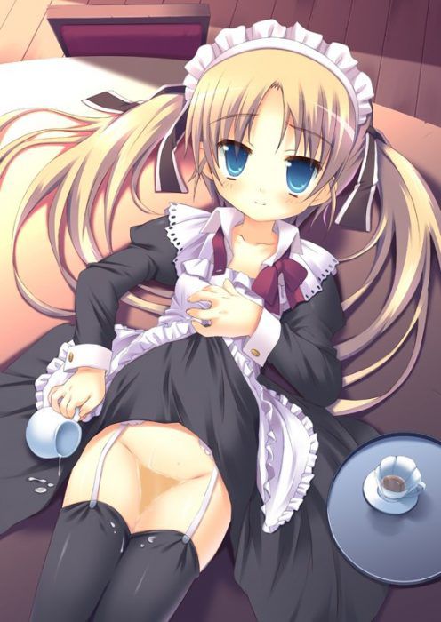 【Secondary erotic】 Erotic images where cute maids serve various things 【50 photos】 11