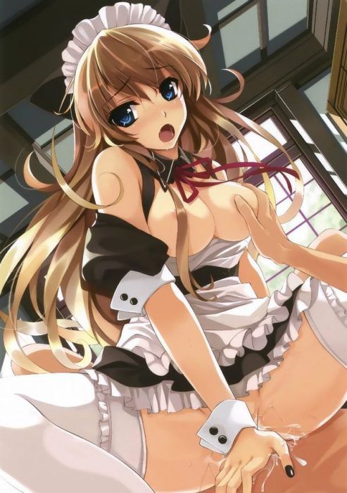 【Secondary erotic】 Erotic images where cute maids serve various things 【50 photos】 26