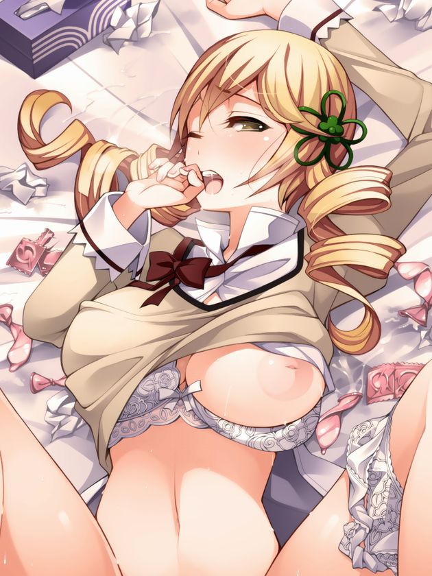 [Drill hair] secondary erotic image of cute girl vertical roll wwww 23