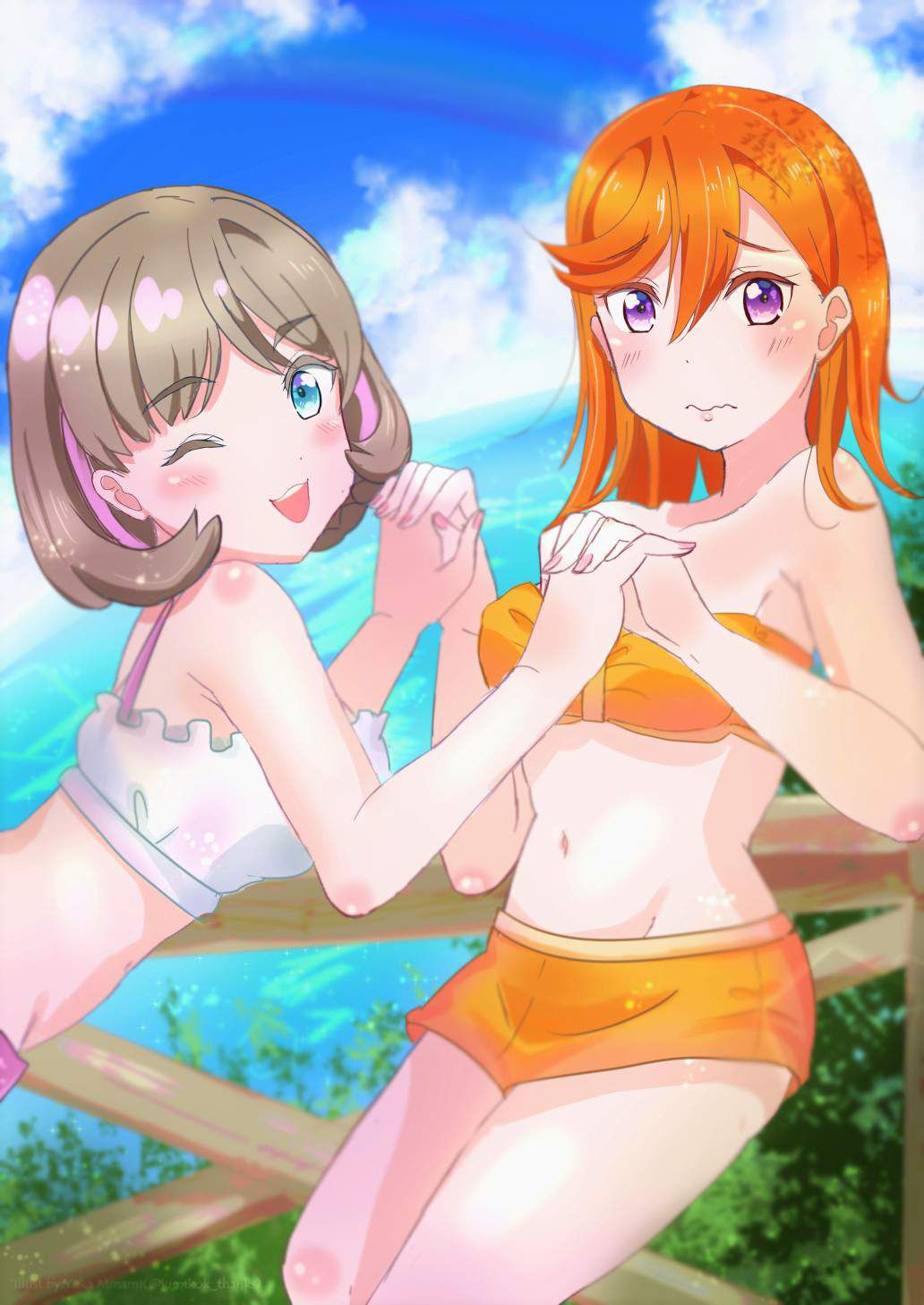 【Erotic Image】 A common development when you have delusions of etching with Shibuya Kanon! (Love Live!) Superstar!!) 9