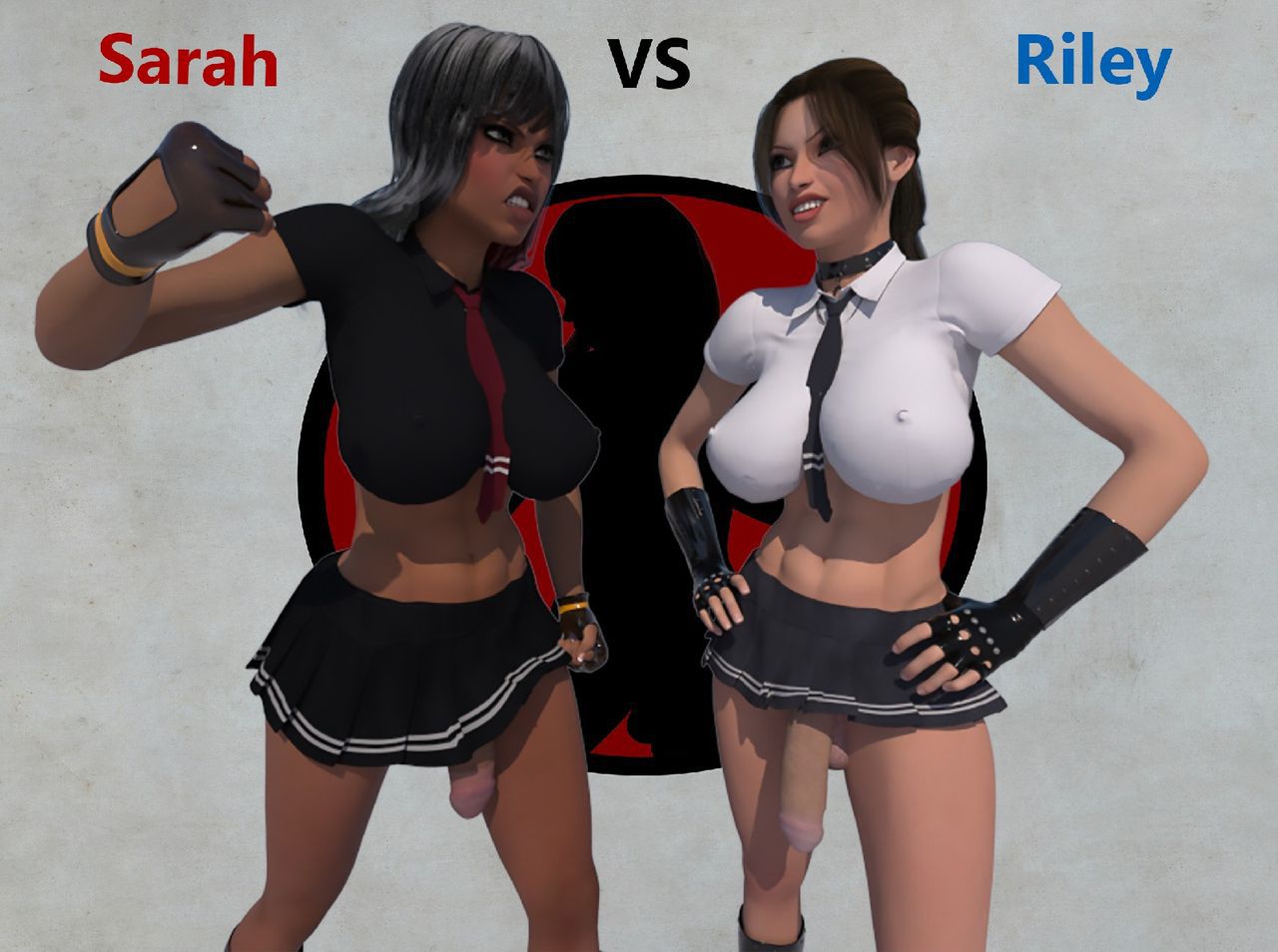 [Futa Fighters] Riley Vs Sarah [Ongoing] 1