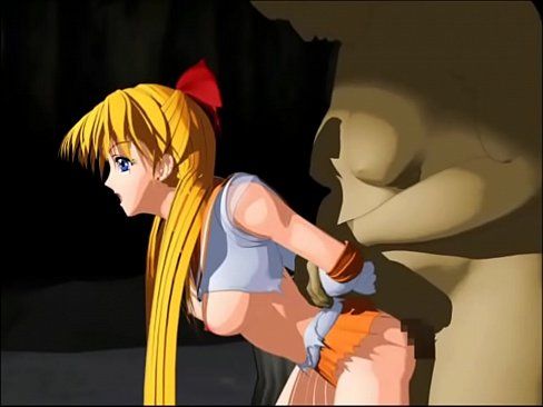 【Awesome-Anime.com】 Sailormoon roped and being slave (3P, DP, bondage included) - 18 min 18