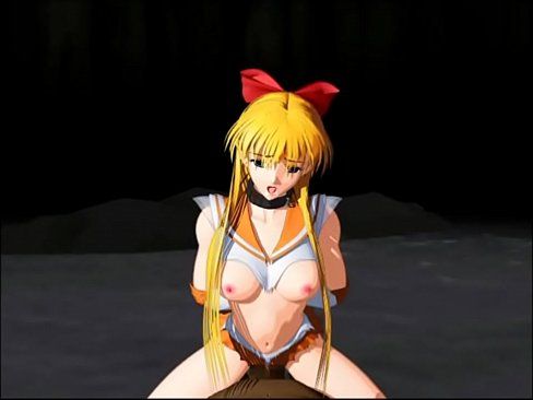 【Awesome-Anime.com】 Sailormoon roped and being slave (3P, DP, bondage included) - 18 min 26