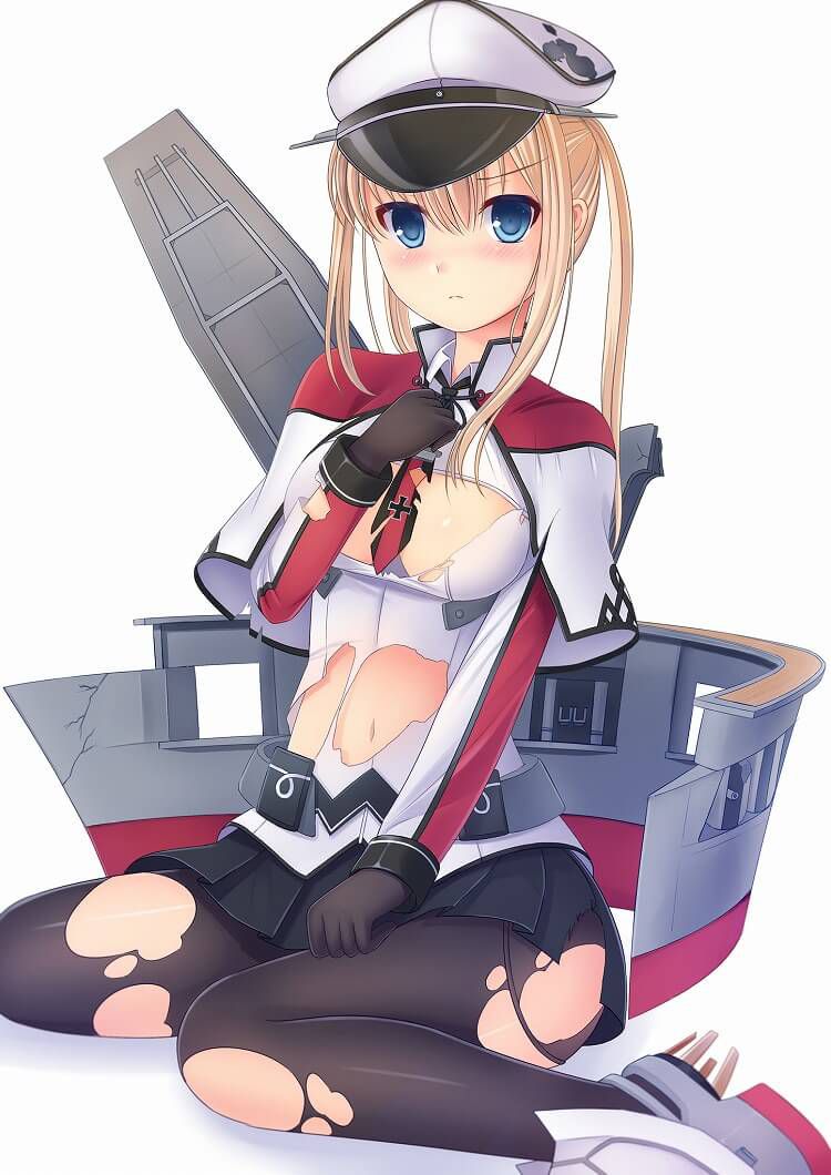 [Ship this] Graf Zeppelin and the blonde Tsuinte big breast ship daughter WW 2