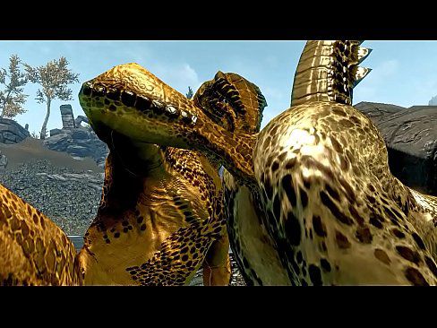 Private sex of two argonians - 12 min 13