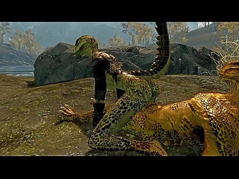 Private sex of two argonians - 12 min 15