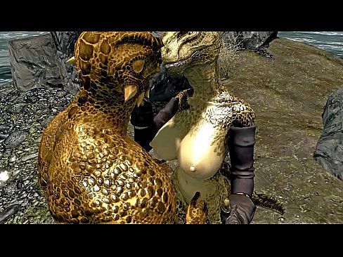 Private sex of two argonians - 12 min 3