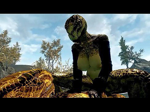 Private sex of two argonians - 12 min 4