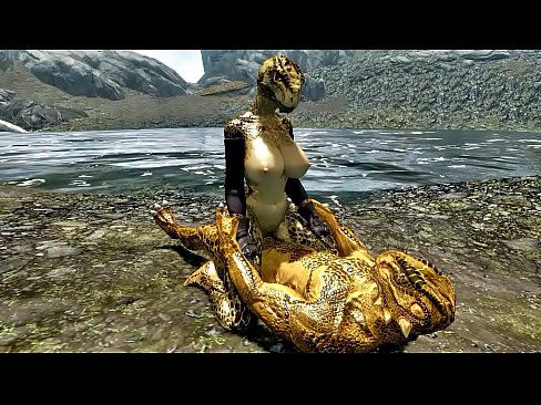 Private sex of two argonians - 12 min 5