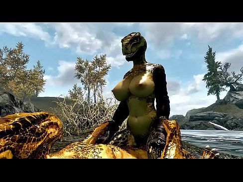 Private sex of two argonians - 12 min 6