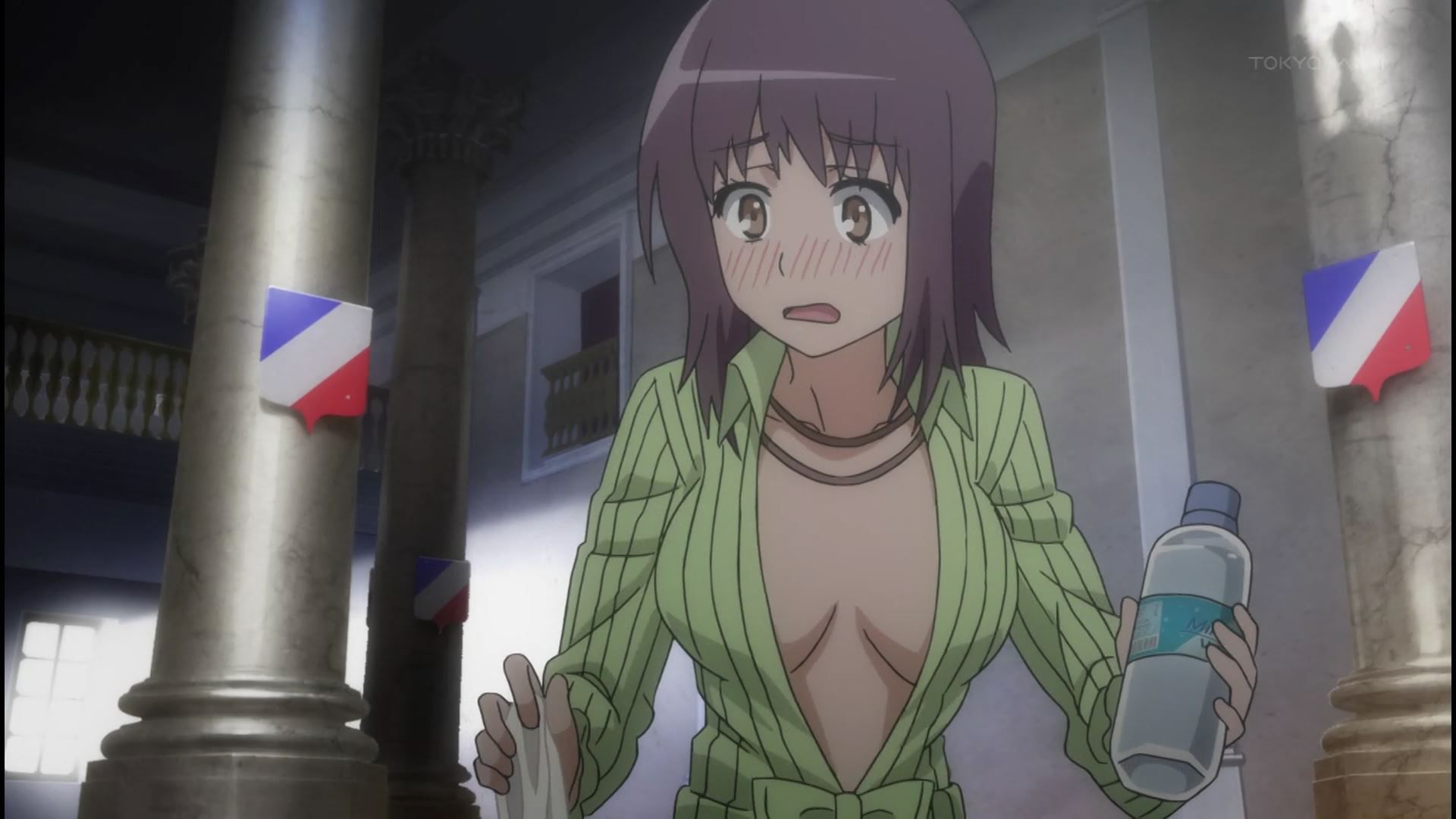 Anime [to Aru Majutsu no index] erotic breasts fully view after the girls wet through the two episodes of the third term 16