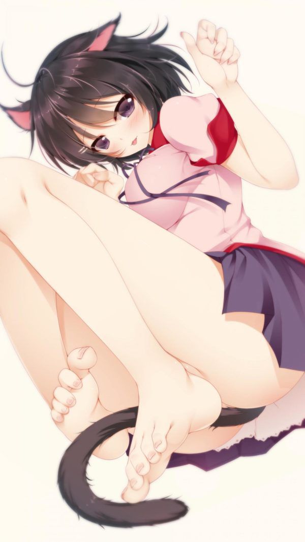 Cute two-dimensional image of the foot fetish. 20