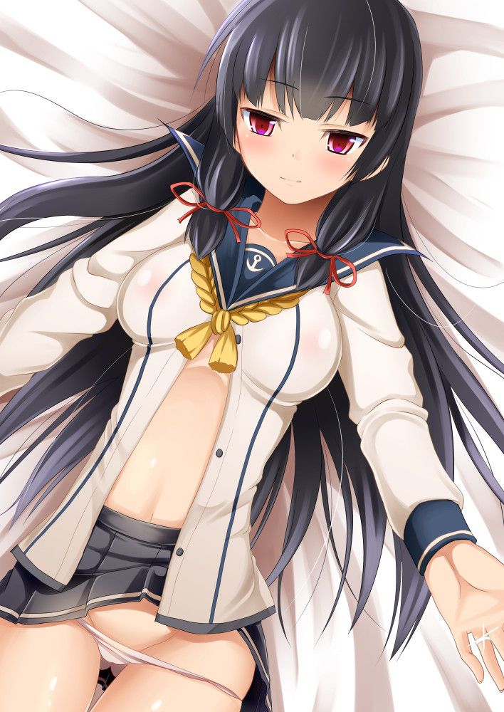 【Armada Kokushon】Cool and cute secondary erotic image of Isokaze 17