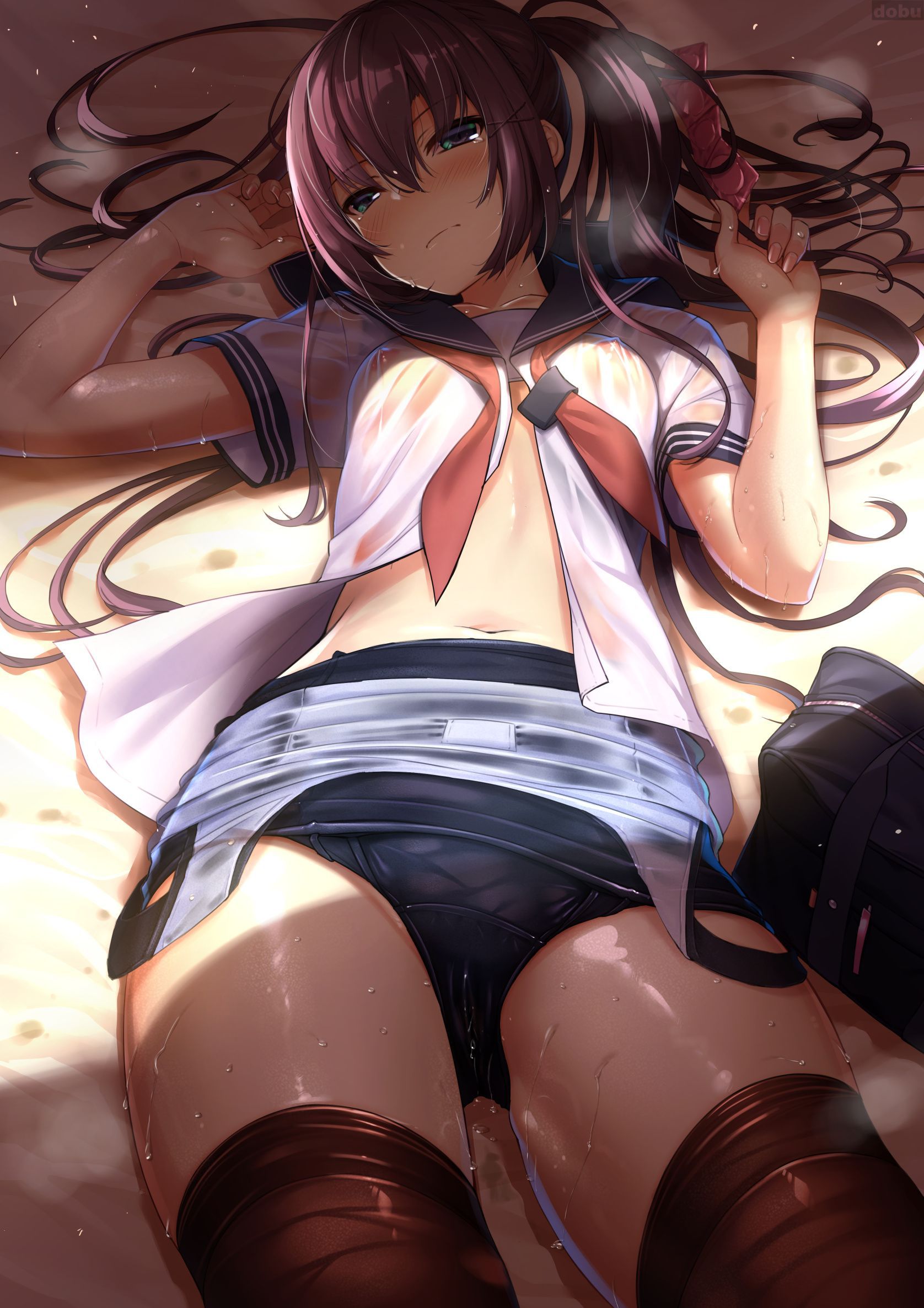 [secondary/ZIP] secondary image of Thighhighs girl to be emphasized thigh 39