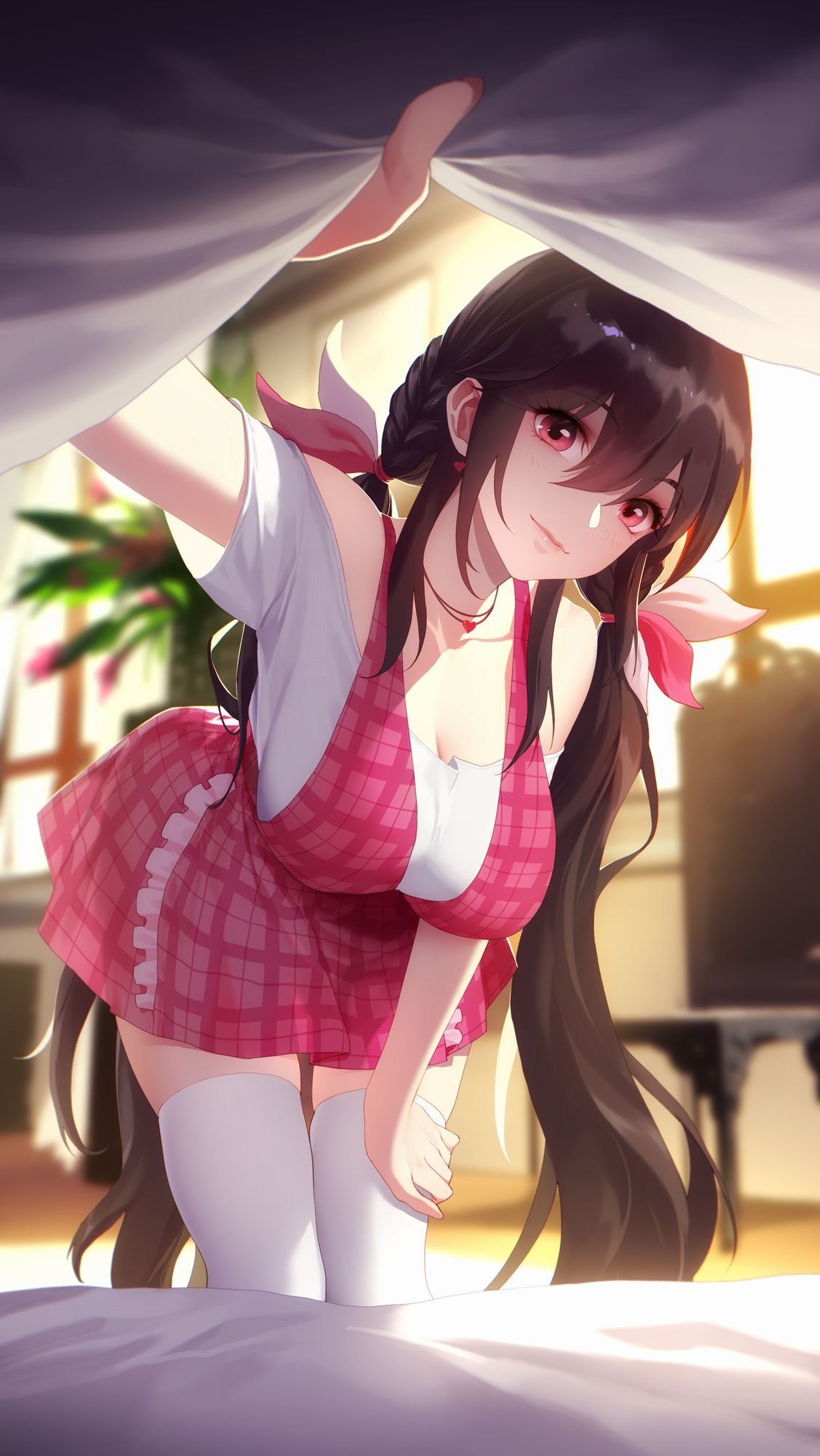 [secondary/ZIP] secondary image of Thighhighs girl to be emphasized thigh 5