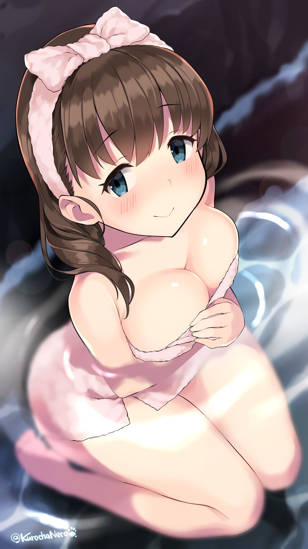 Erotic images of two-dimensional pretty ponpon in a bath or hot spring. Vol. 7 43