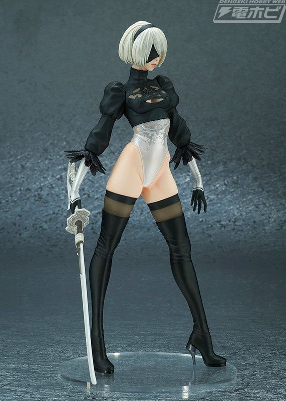 [nier automata] 2b of erotic figure skirt is outside to the figure of erotic view! 10