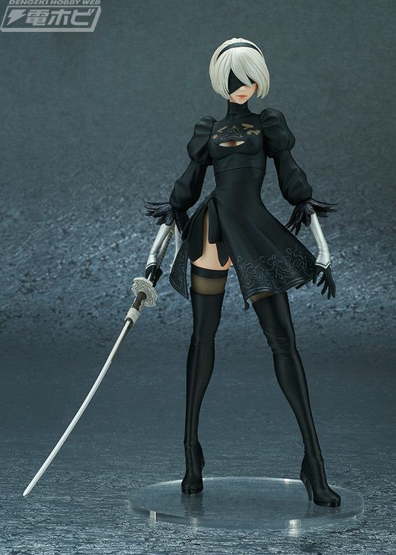 [nier automata] 2b of erotic figure skirt is outside to the figure of erotic view! 2