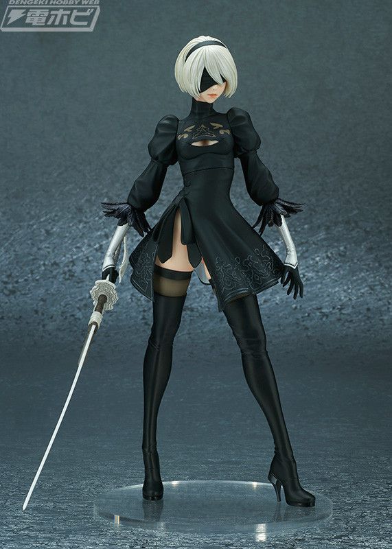 [nier automata] 2b of erotic figure skirt is outside to the figure of erotic view! 3