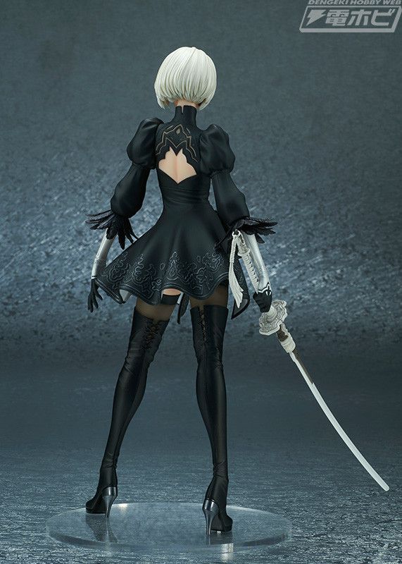 [nier automata] 2b of erotic figure skirt is outside to the figure of erotic view! 4