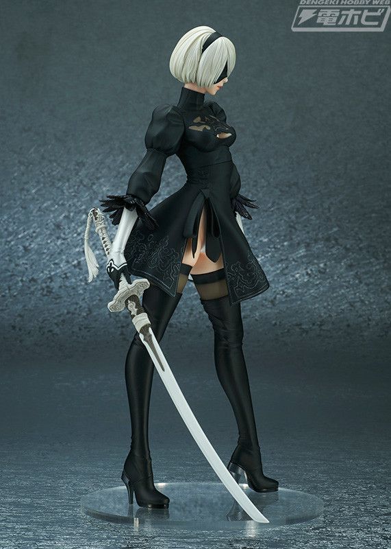 [nier automata] 2b of erotic figure skirt is outside to the figure of erotic view! 5