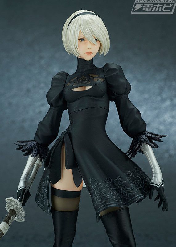 [nier automata] 2b of erotic figure skirt is outside to the figure of erotic view! 9