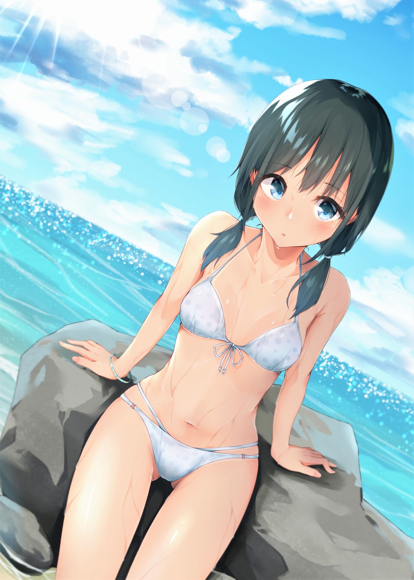 [2nd] secondary image of a cool girl wearing a swimsuit part 4 [non-erotic swimsuit] 3