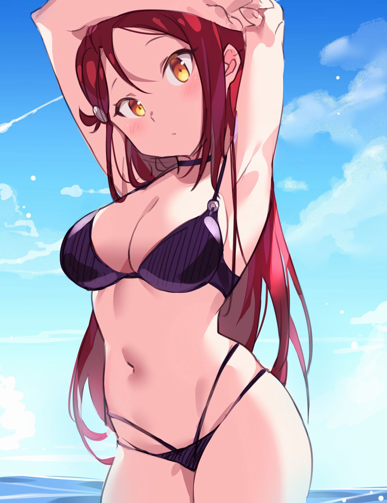 [2nd] secondary image of a cool girl wearing a swimsuit part 4 [non-erotic swimsuit] 5